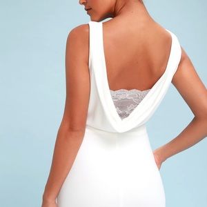 Way to Your Heart White Backless Maxi Dress